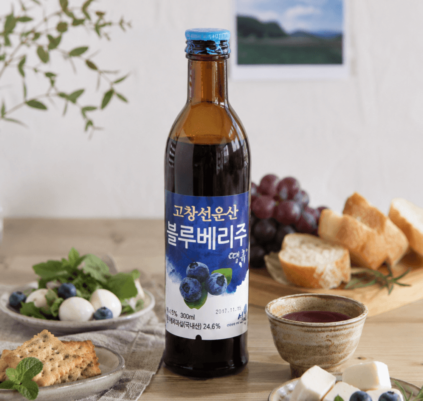 고창 선운산 땡큐 블루베리주